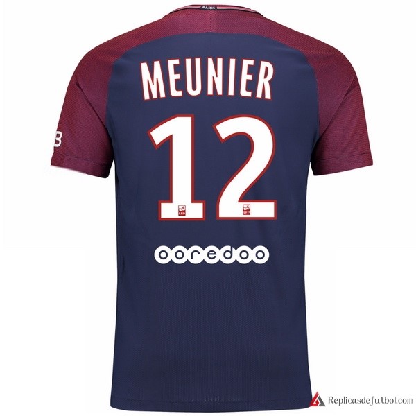 Camiseta Paris Saint Germain Primera equipación Meunier 2017-2018